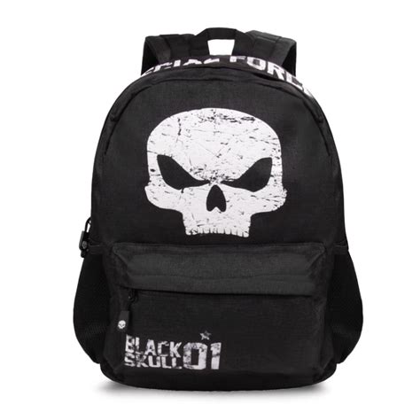 mochila com caveira